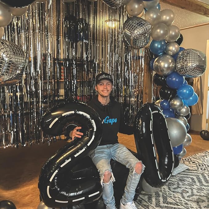 Race Car Number 5 Balloon 40 Inch - Image 8