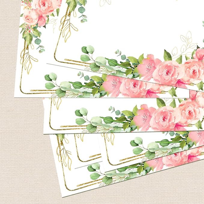 Paper Placemats Disposable 50 Pack Floral Placemat Disposable Place Mats 16 x - Image 3
