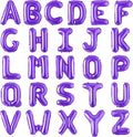 Letter Balloons 16 Inch Mylar Foil Alphabet Letter A-Z Balloons Set by LIOZEOKUN