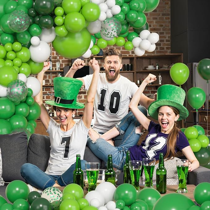 Amandir 153pcs Green Balloons Arch Garland Kit Different Sizes | 18 12 10 5 - Image 7
