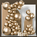 PartyWoo Metallic Gold Balloons 85pcs Chrome Gold Color 18 12 10 5 Inch | 18 12 by PartyWoo