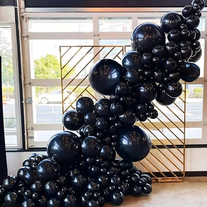 125pcs Black Balloons 5 Inch Small Balloons - Image 5