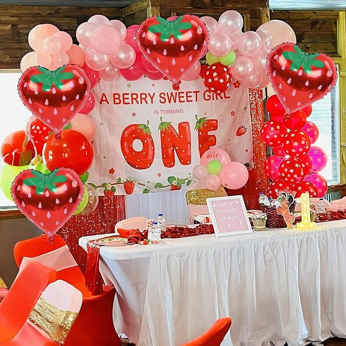 18 Inch Strawberry Foil Balloons - Image 7