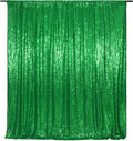 Poise3EHome Green Sequin Backdrop, 6FT x 8FT Sequin Photography Backdrop Curtain by Poise3EHome