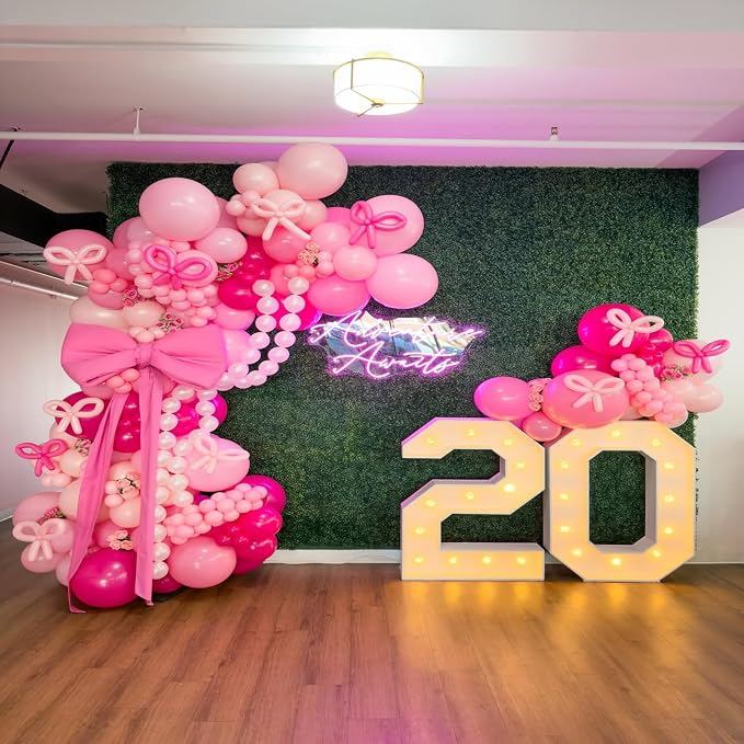 Pink Balloons Arch Kit, Bridal Shower, Valentine's Day Party Decorations - Image 8