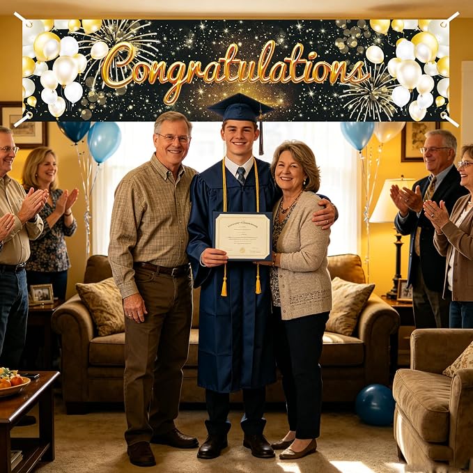 Congratulations Banner Congratulations Decorations We Are so Proud of You - Image 4