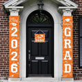 Moukeren 3 Pieces 2026 Graduation Party Decorations Graduation Porch Sign Class by Moukeren