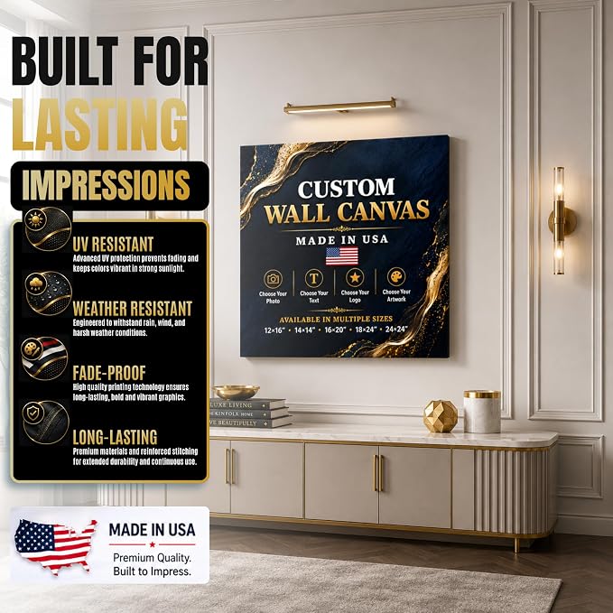 Picture canvas prints with your photos by BCB Wall Art Decor Printed in USA - Image 4
