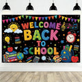 Welcome Back to School Backdrop by Unknown