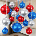 Red White Blue Balloons by Togvu