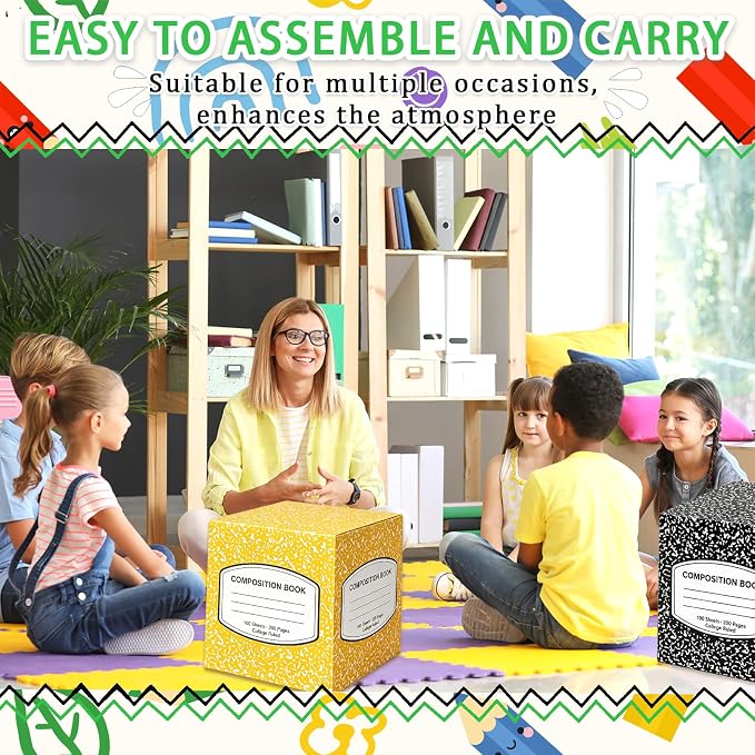 Denylo pro Back to School Balloon Box Decoration Sets Composition Book Balloon - Image 6