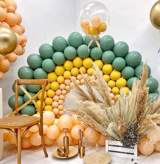 12 Inch Lemon Yellow Balloons, Baby Shower, Graduate Party Decorations - Image 3