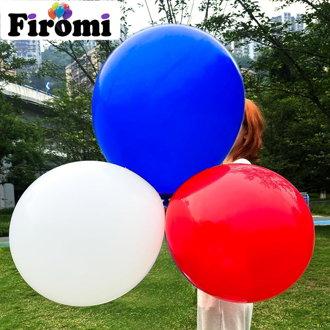 Firomi Royal Blue Balloons 18-inch 12 Pack Large Thicken | Helium Big Blue - Image 5
