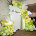 154Pcs Margs and Matrimony Bachelorette Balloon Garland Arch Kit | Dusty Green by Nyvrexo