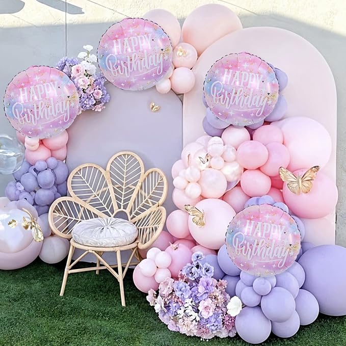18 Inch Happy Birthday Foil Balloons - Image 8
