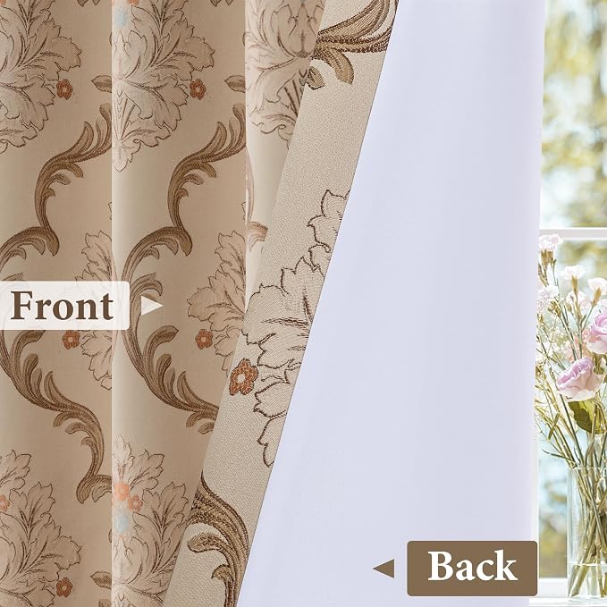 Loom and Mill Elegant Jacquard Curtains - Image 3