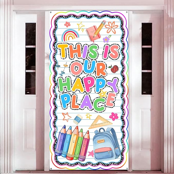 Back to School Door Banner by VeyoCraft