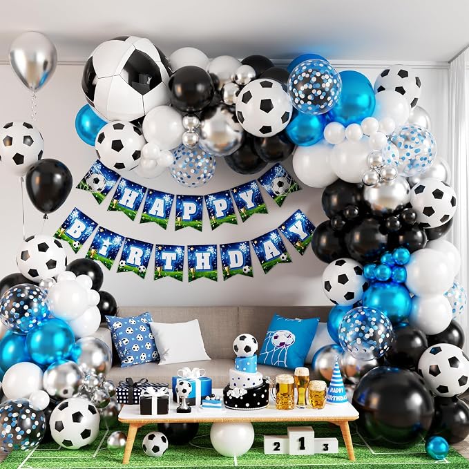 Soccer Balloon Garland Arch Kit by FEYG