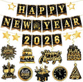 2026 New Year Decorations, Happy New Year Banner by Sereliy