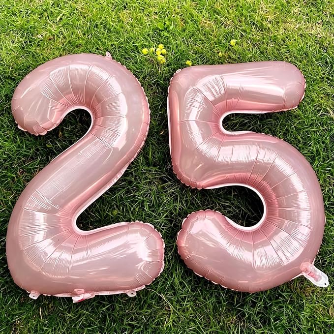 40 Inch Pink Number 7 Foil Balloon - Image 6