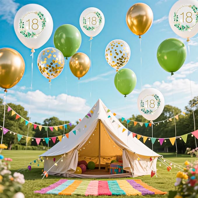 Sage Green Balloons - Image 3