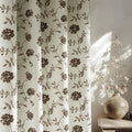 Beauoop Floral 100% Blackout Curtains by Beauoop