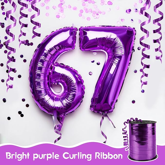 500 Yards Curling Ribbon， Bright Purple Balloon String Ribbon，for Gift - Image 5