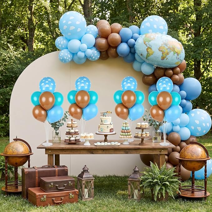 6 Sets Travel Theme Balloon Stand Kits - Image 7