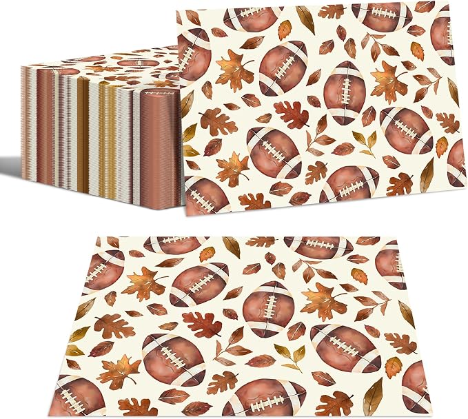 Disposable Fall Paper Placemats 50 Pcs by Unknown