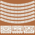 TaoBary 6 Pcs Papel Picado Mexican Wedding Cielito Lindo Party Decor 118 Feet by TaoBary