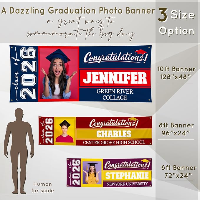 Graduation Banner 2026 Personalized - Image 6