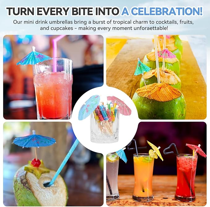 100PCS Cocktail Picks, Fancy Toothpicks - Image 4