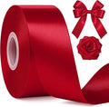 1 1/2In 30Yards Wine Red Ribbon by Fullive