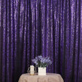 Poise3EHome Purple Sequin Backdrop, 10Ft x 10Ft Glitter Photography Background by Poise3EHome