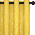 Deconovo Living Room Curtains 54 Inches Long, Thermal Insulated, Room Darkening by Unknown