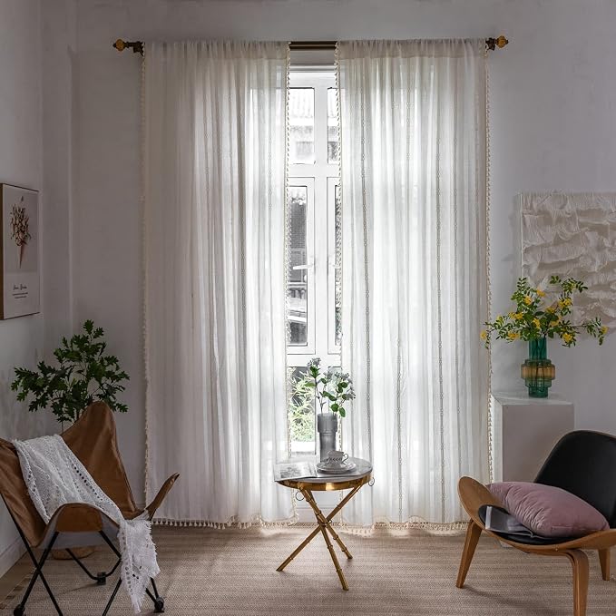 Boho Linen Curtains - Image 3