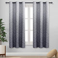 DWCN Ombre Blackout Curtains for Bedroom by DWCN
