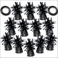 12-Pack Black Balloon Weights by MXXKMSElegantLiving