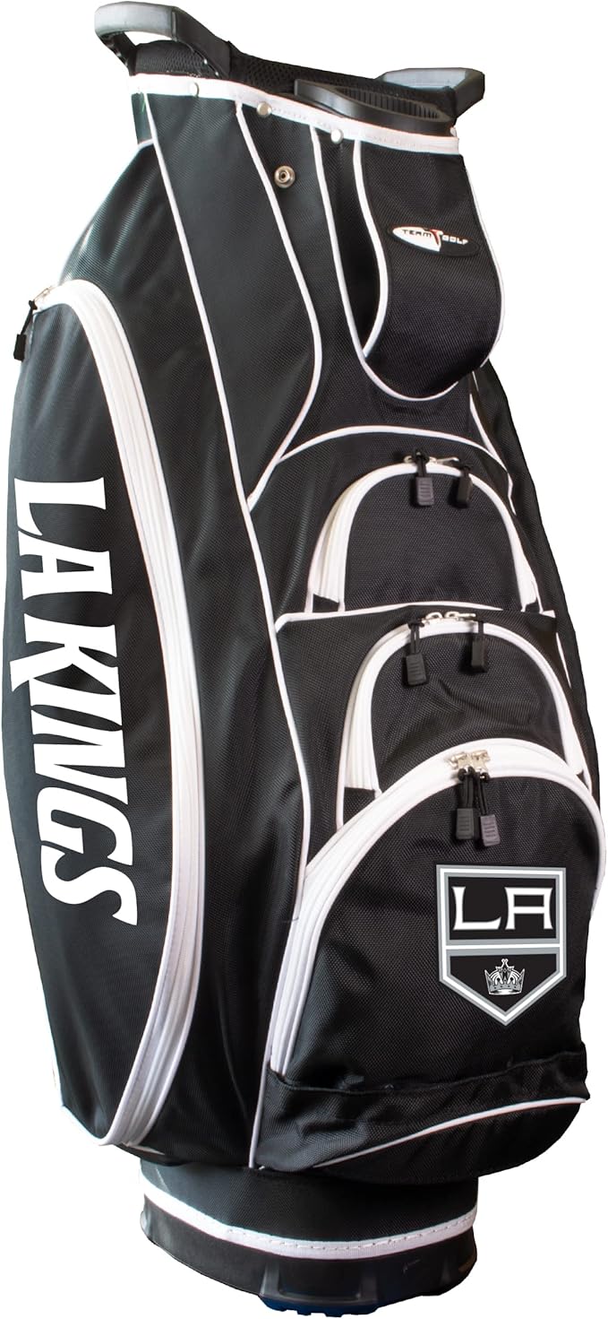 Lightweight, 10-Way Club Divider, Spring Action Stand, Insulated Cooler Pocket, Hook-and-Loop Fastener Glove and Umbrella Holder & Lift Assist Handles