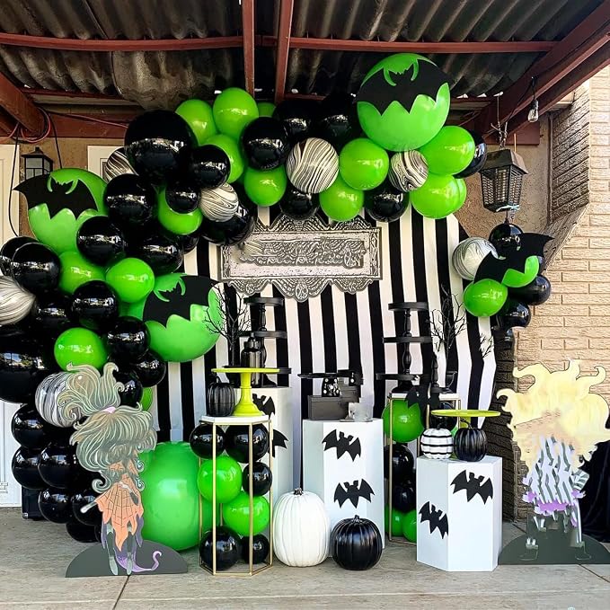 Black Balloons - 12 inch 100pcs Latex - Round Matte Black Birthday Balloon - Image 6