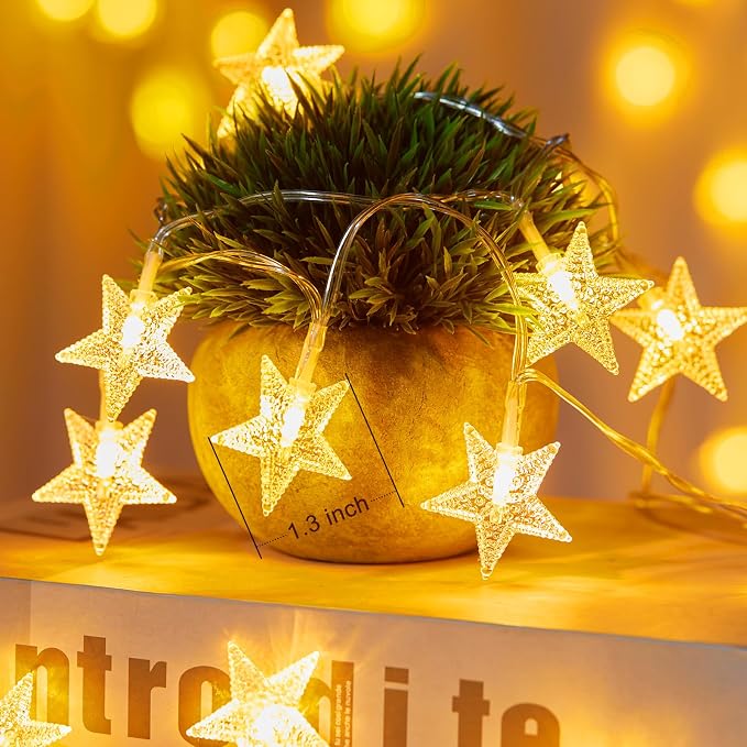 Minetom Star String Lights Battery Operated - Image 2