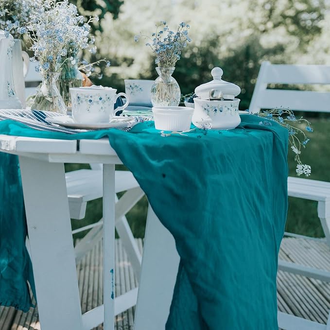 12 Pack Cheesecloth Table Runner, Runner Gauze Boho Wedding Decor Romantic - Image 5