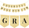 KatchOn Burlap Graduation Banner by KatchOn