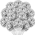 Gejoy 36 Pcs Cheetah Balloons White and Black Leopard Print Balloons 12 Inch by Unknown