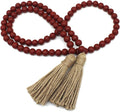 CVHOMEDECO. Wood Beads Garland by CVHOMEDECO