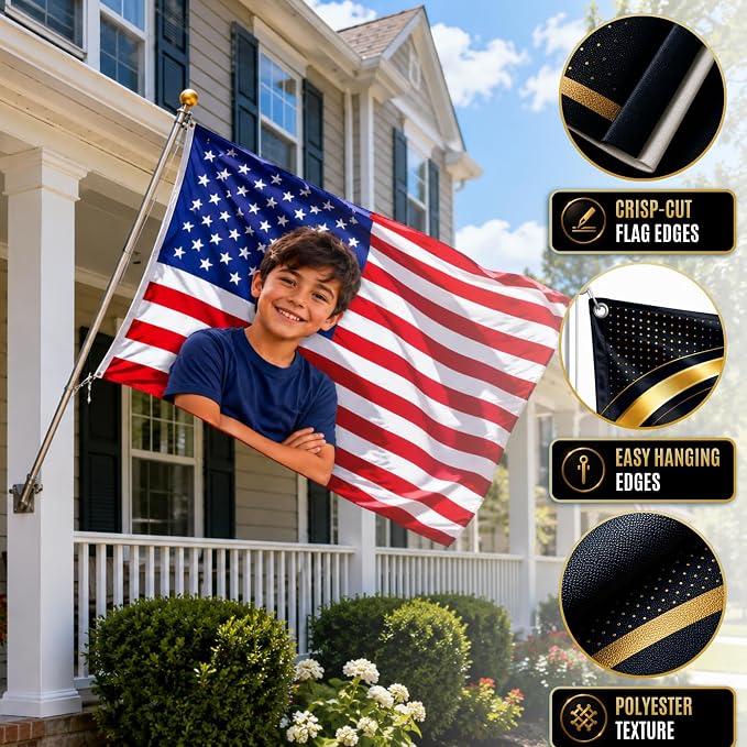 Custom Flag with Face on It by BCB Print; Custom Flag with Picture; - Image 5