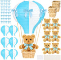 6 Sets Bear Hot Air Balloon Decorations Table Centerpieces by ACMEE