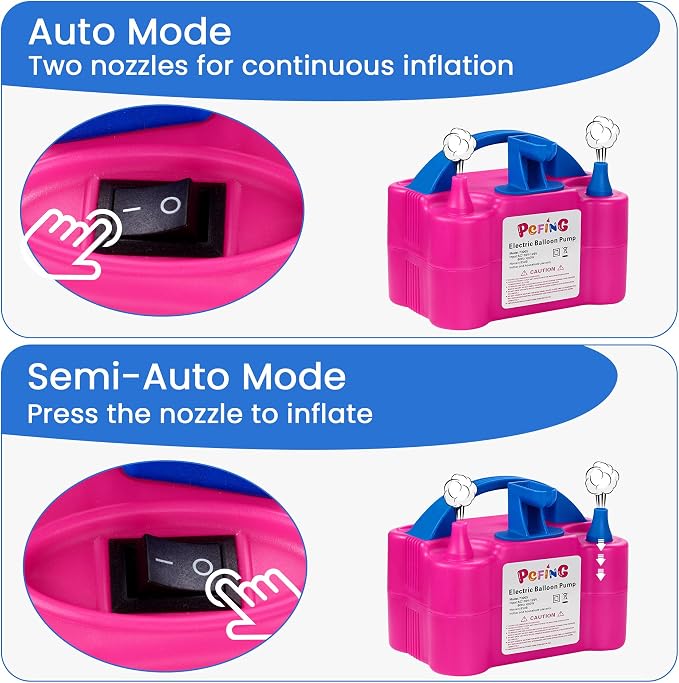 PCFING Balloon Pump Electric and Balloon Tying Tool in One, Portable Balloons - Image 5