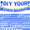 175Pcs DIY Glitter Customizable Banner Kit Hanukkah Custom Banners DIY Happy by WELITTCON