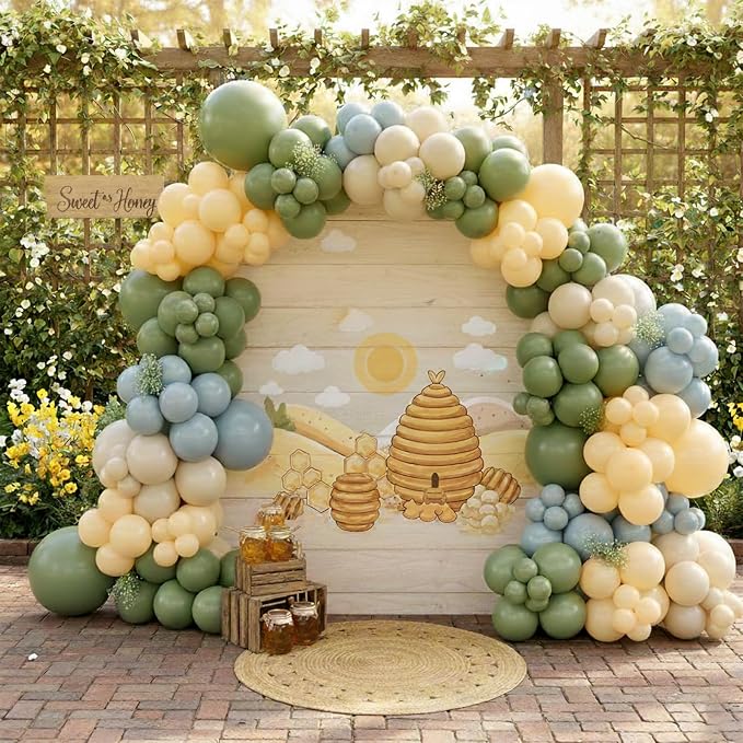 184Pcs Classic Cartoon Balloon Garland Arch Kit - Image 5